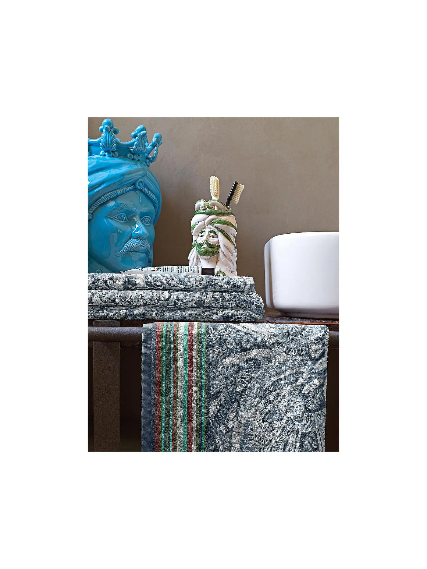 BASSETTI | Handtuch 50x100cm NOTO Grau | 